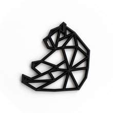 Load image into Gallery viewer, Geometric Bear Silicone Teething Pendant©