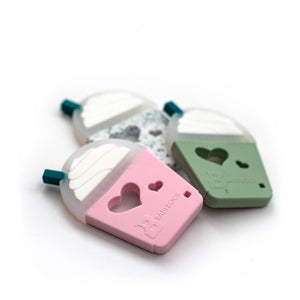 Frappuccino Silicone Teething Pendant©