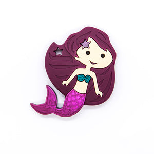 Mermaid Silicone Teething Pendant©