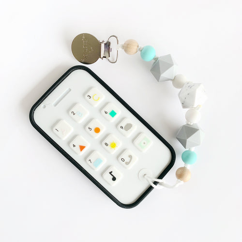 Cell Phone Teething Clip