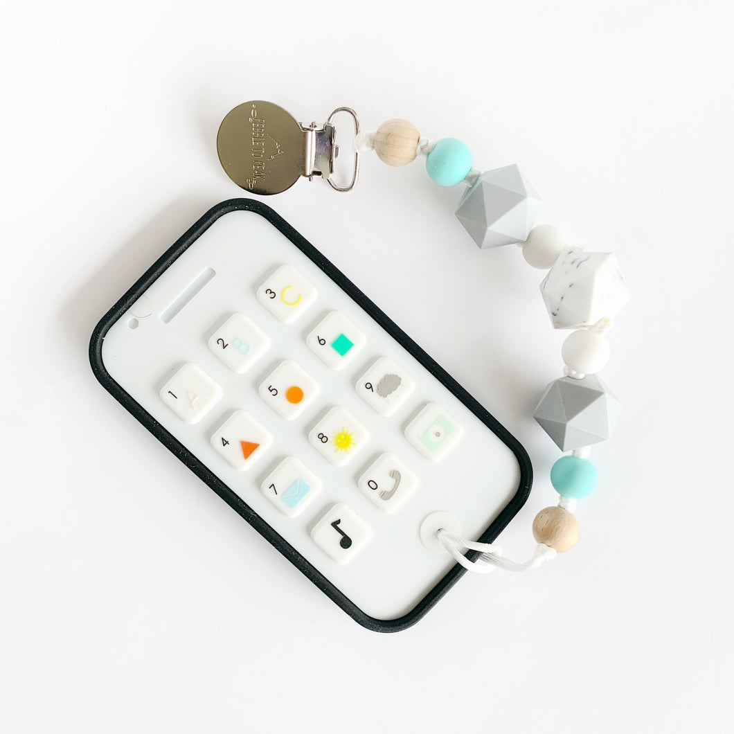 Cell Phone Teething Clip