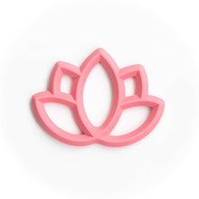 Load image into Gallery viewer, Lotus Flower Silicone Teething Pendant©