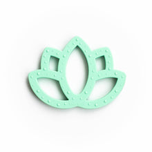 Load image into Gallery viewer, Lotus Flower Silicone Teething Pendant©