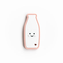 Load image into Gallery viewer, Milk Bottle Silicone Teething Pendant© - Baby Boos Teethers