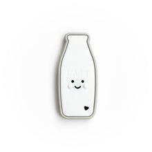 Load image into Gallery viewer, Milk Bottle Silicone Teething Pendant© - Baby Boos Teethers