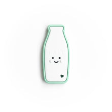 Load image into Gallery viewer, Milk Bottle Silicone Teething Pendant© - Baby Boos Teethers