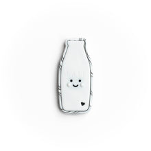 Load image into Gallery viewer, Milk Bottle Silicone Teething Pendant© - Baby Boos Teethers