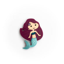Load image into Gallery viewer, Mermaid Silicone Teething Pendant©