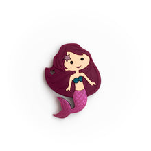 Load image into Gallery viewer, Mermaid Silicone Teething Pendant©