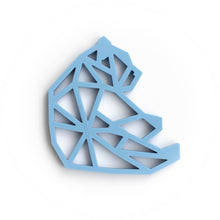 Load image into Gallery viewer, Geometric Bear Silicone Teething Pendant©