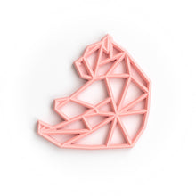 Load image into Gallery viewer, Geometric Bear Silicone Teething Pendant©