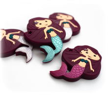 Load image into Gallery viewer, Mermaid Silicone Teething Pendant©