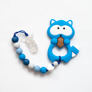Raccoon Teething Clip