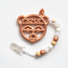 Load image into Gallery viewer, Warrior Bear Teething Clip