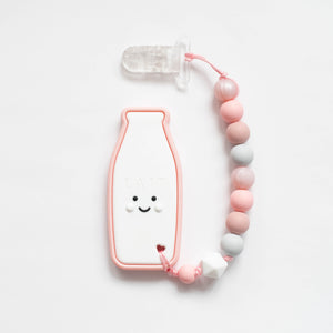 Milk Bottle Teething Clip