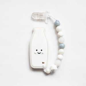 Milk Bottle Teething Clip