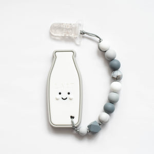 Milk Bottle Teething Clip