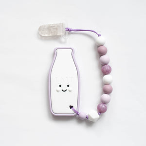 Milk Bottle Teething Clip