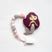 Load image into Gallery viewer, Mermaid Teething Clip