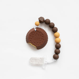 Peanut Butter Cup Teething Clip