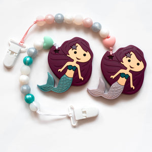 Mermaid Teething Clip