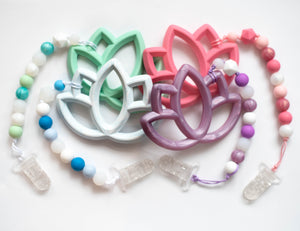 Lotus Teething Clip