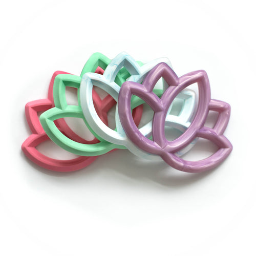 Lotus Flower Silicone Teething Pendant©