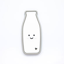 Load image into Gallery viewer, Milk Bottle Silicone Teething Pendant© - Baby Boos Teethers
