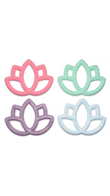 Load image into Gallery viewer, Lotus Flower Silicone Teething Pendant©