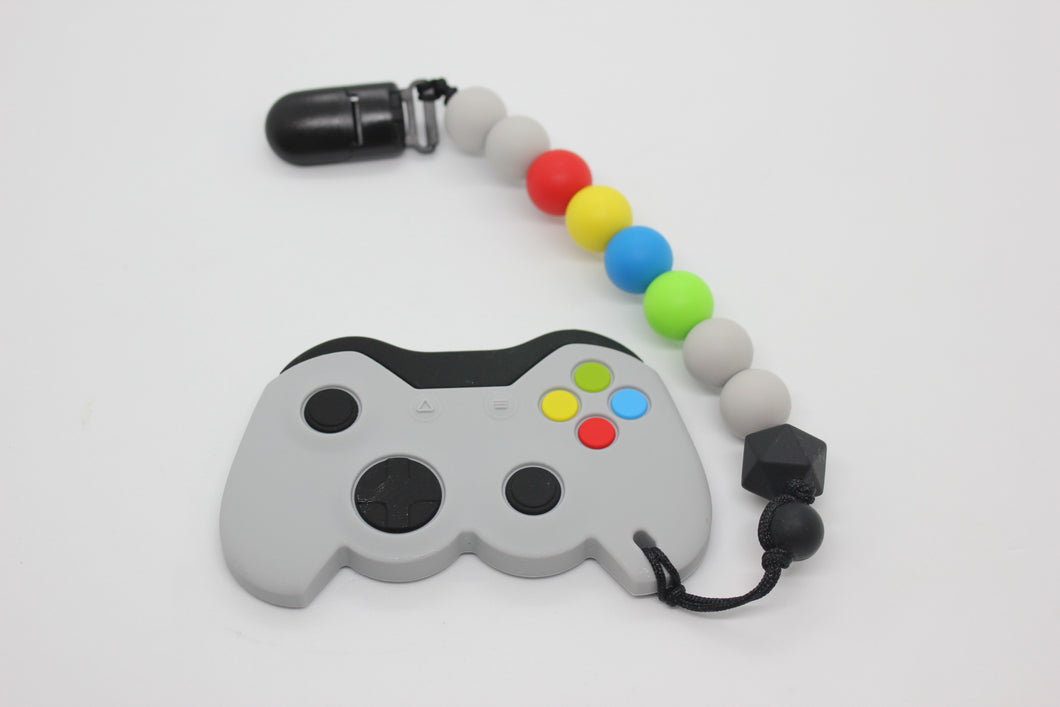 Game Controller Teether W/Clip