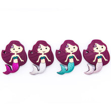 Load image into Gallery viewer, Mermaid Silicone Teething Pendant©