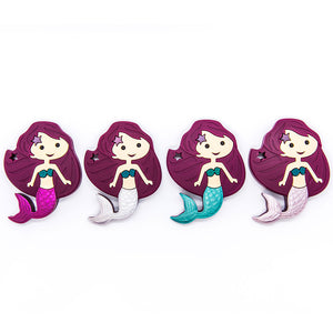 Mermaid Silicone Teething Pendant©