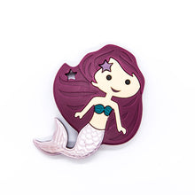 Load image into Gallery viewer, Mermaid Silicone Teething Pendant©