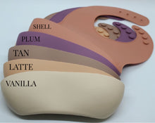 Load image into Gallery viewer, Silicone Feeding Bibs