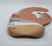 Load image into Gallery viewer, Silicone Feeding Bibs