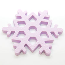 Load image into Gallery viewer, Snowflake Silicone Teething Pendant©