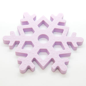 Snowflake Silicone Teething Pendant©